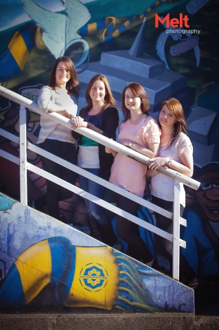 Rebecca, Nicola, Kerrie & Delwyn