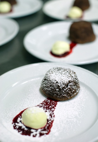 Delicious food at The Staff Club