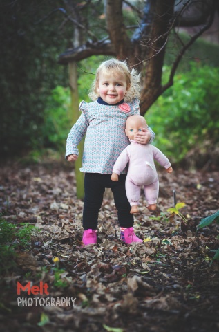 Family photo shoot fun in The Botanicla Gardens, Dunedin