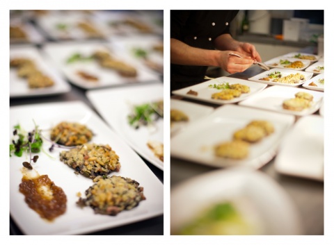 Delicious food at The Staff Club