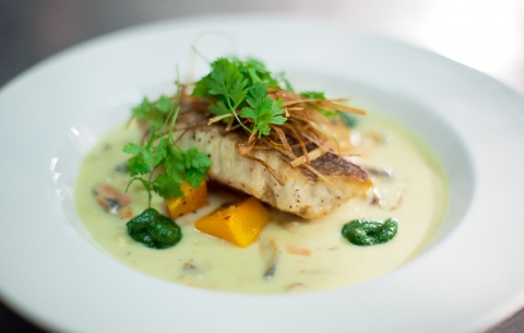 Delicious food at The Staff Club