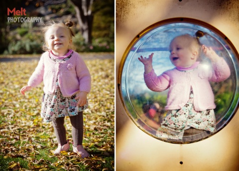 Family portrait shoot with Tim, Nicky, Ruby & violet at The Botanical Gardens, Dunedin.