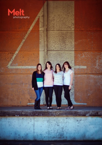 Rebecca, Nicola, Kerrie & Delwyn