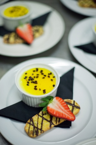 Delicious food at The Staff Club