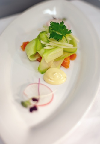 Delicious food at The Staff Club