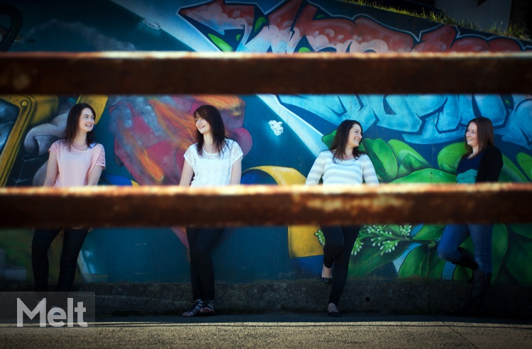 Rebecca, Nicola, Kerrie & Delwyn