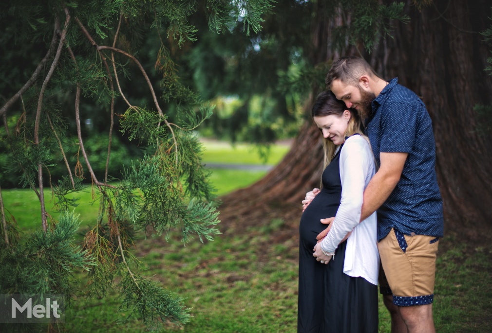 Maternity location shoot